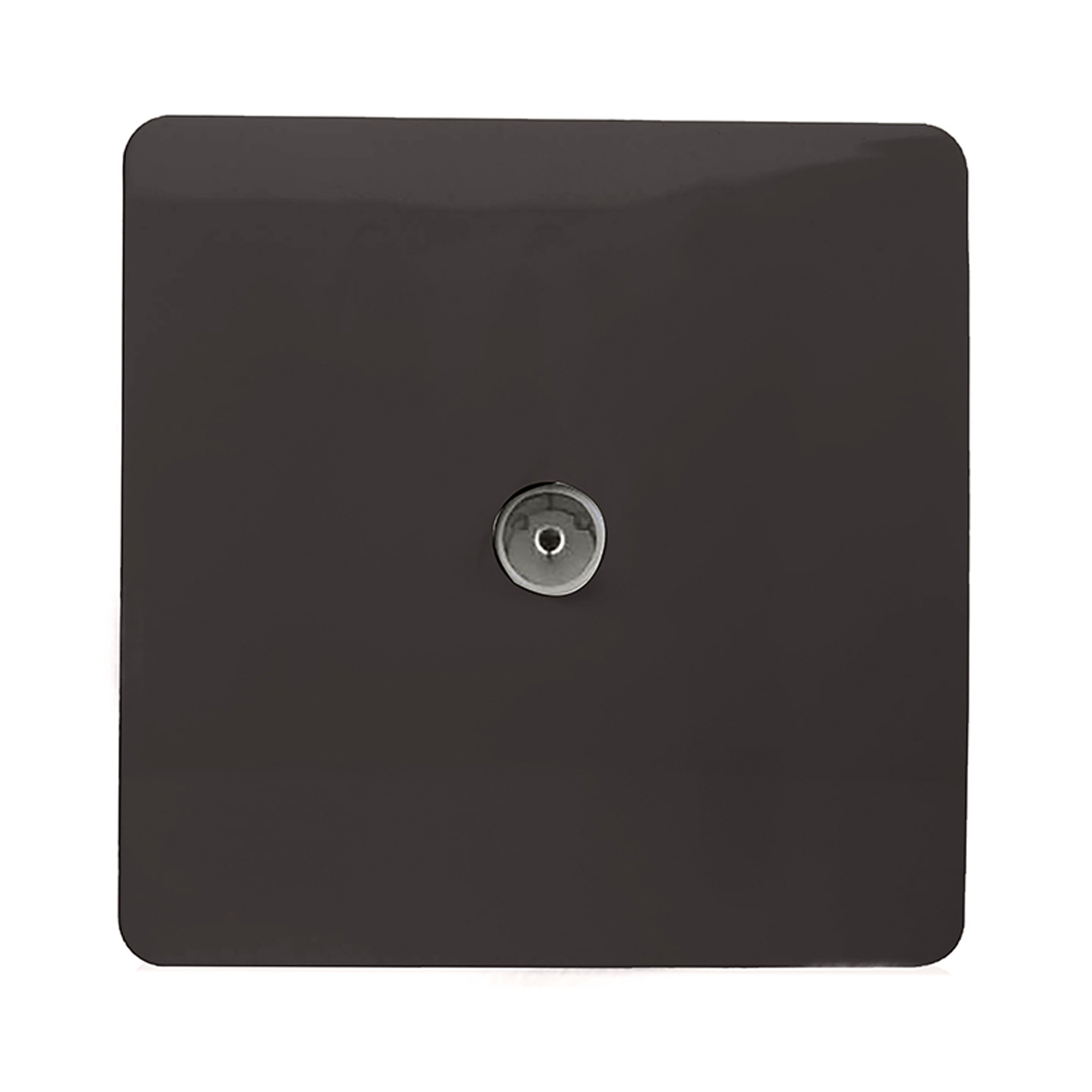 ART-TVSDB  TV Co-Axial 1 Gang Dark Brown